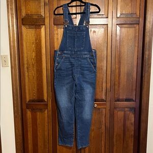 J. Crew Dark Blue Denim Overalls